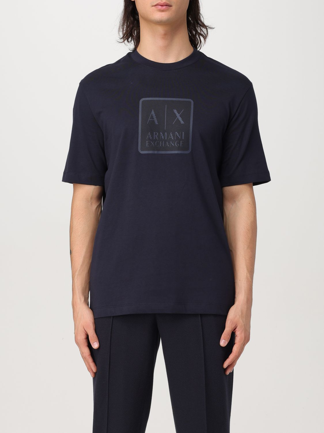 Armani Exchange T-shirt  Men Color Blue In Blau