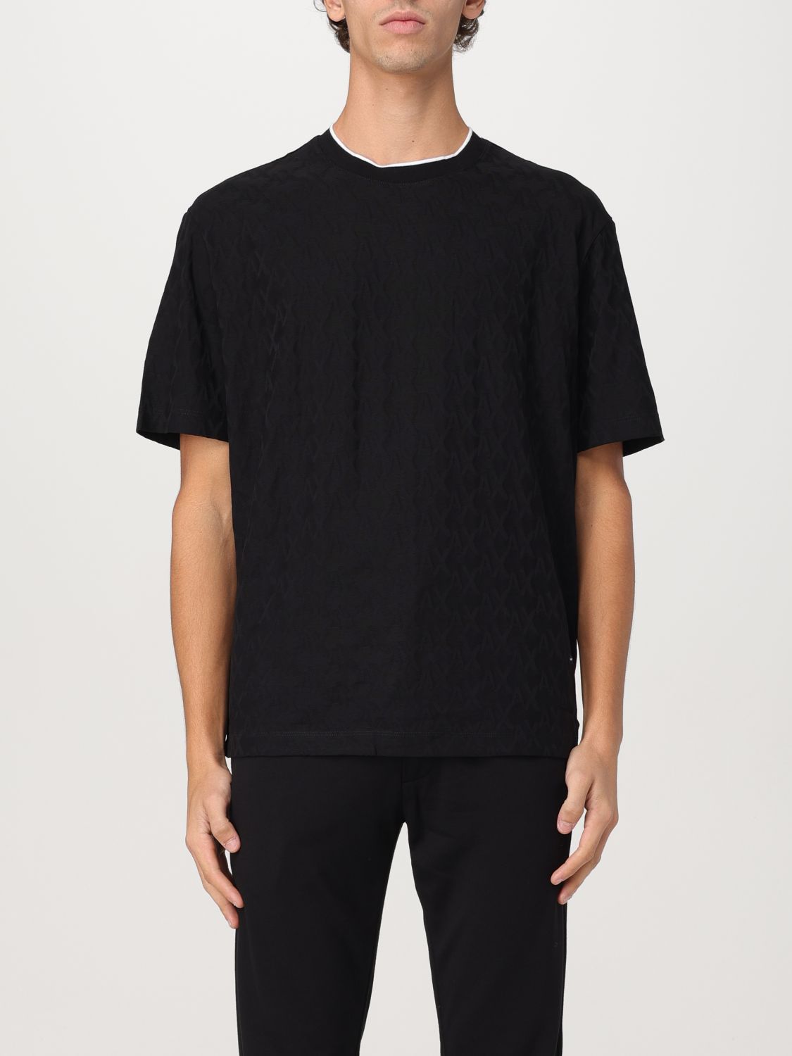 Armani Exchange T-shirt  Men Color Black In Schwarz