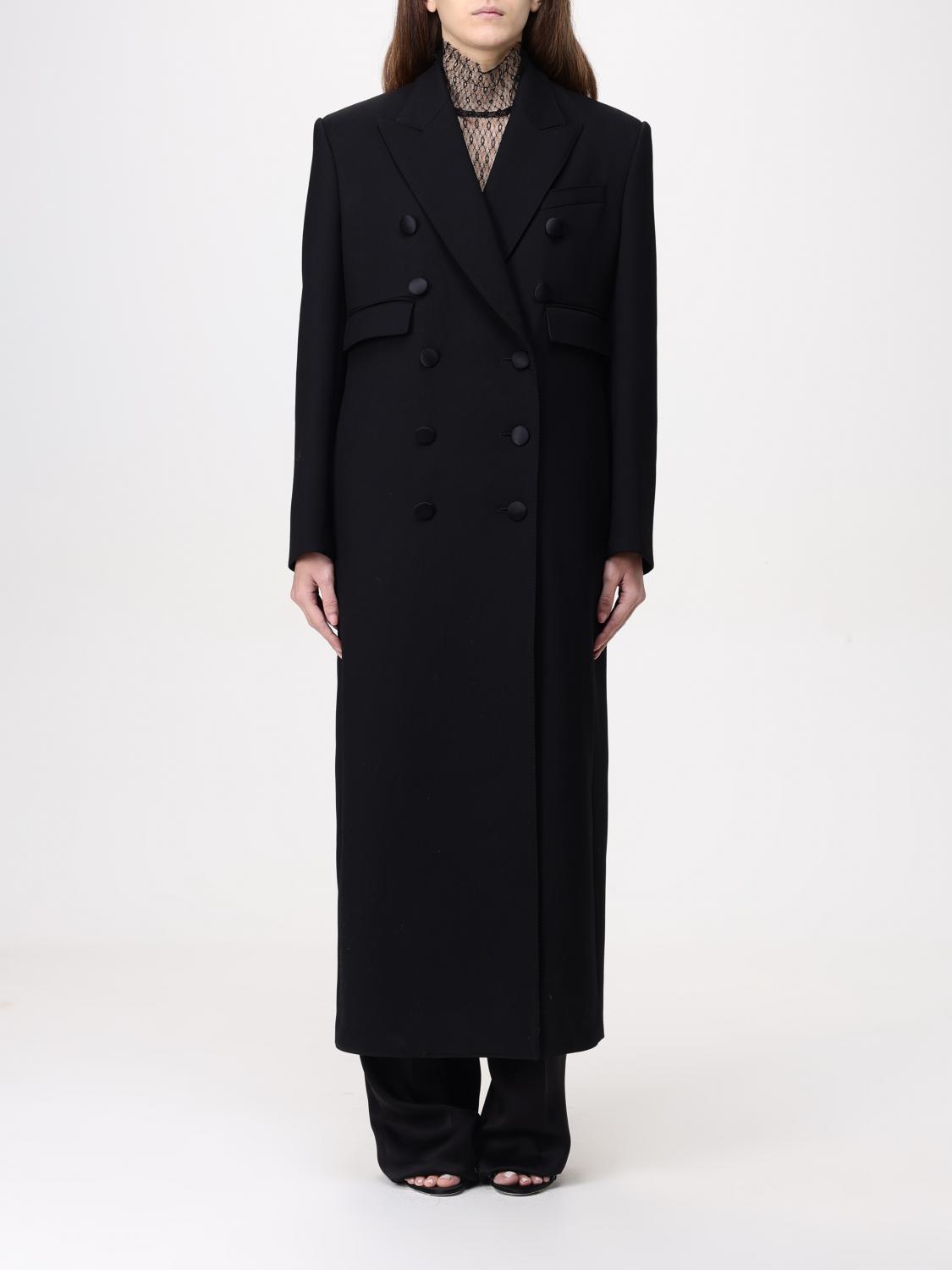 Dolce & Gabbana Trench Coat  Woman Color Black In Schwarz
