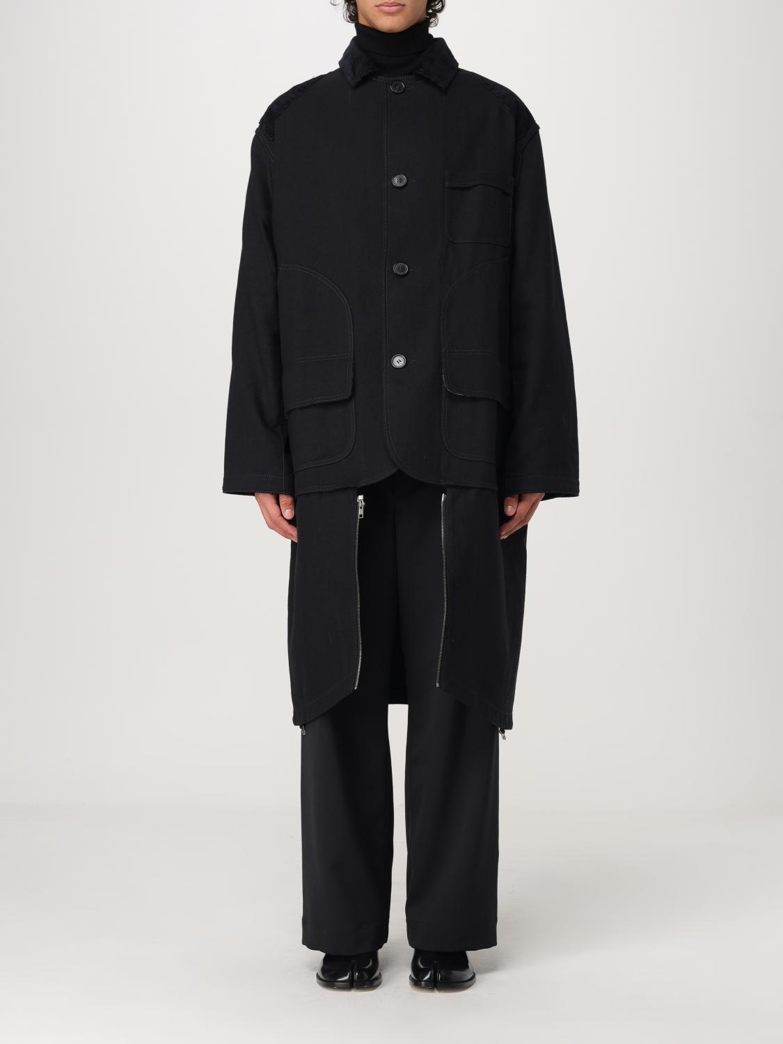 Coat MAISON MARGIELA Men color Black