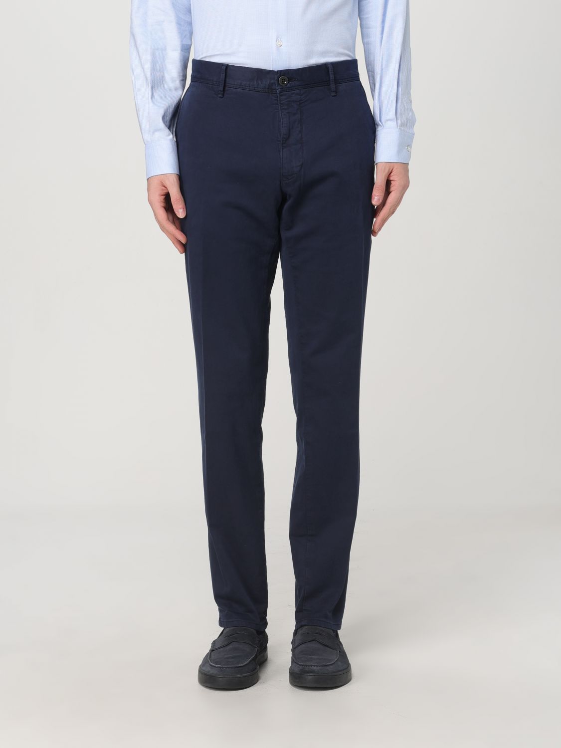 Incotex Pants  Men Color Blue In 蓝色