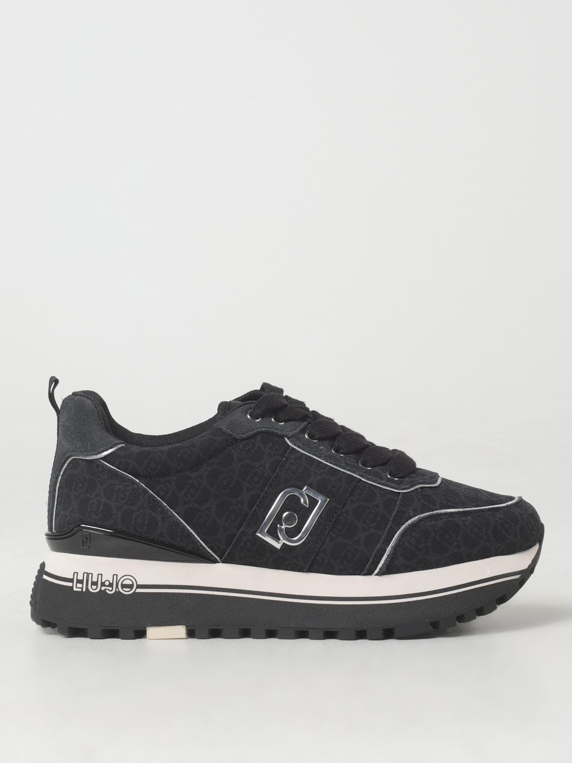 Shop Liu •jo Sneakers Liu Jo Woman Color Black In Schwarz