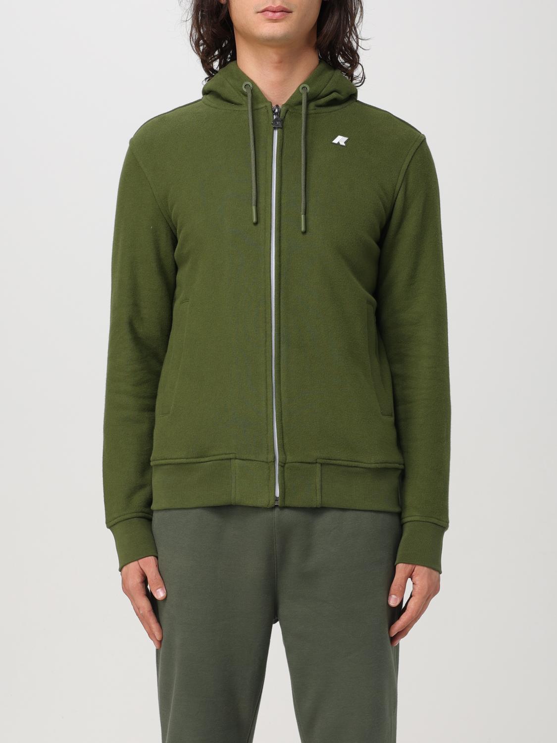 K-way Sweatshirt  Men Color Green In 绿色