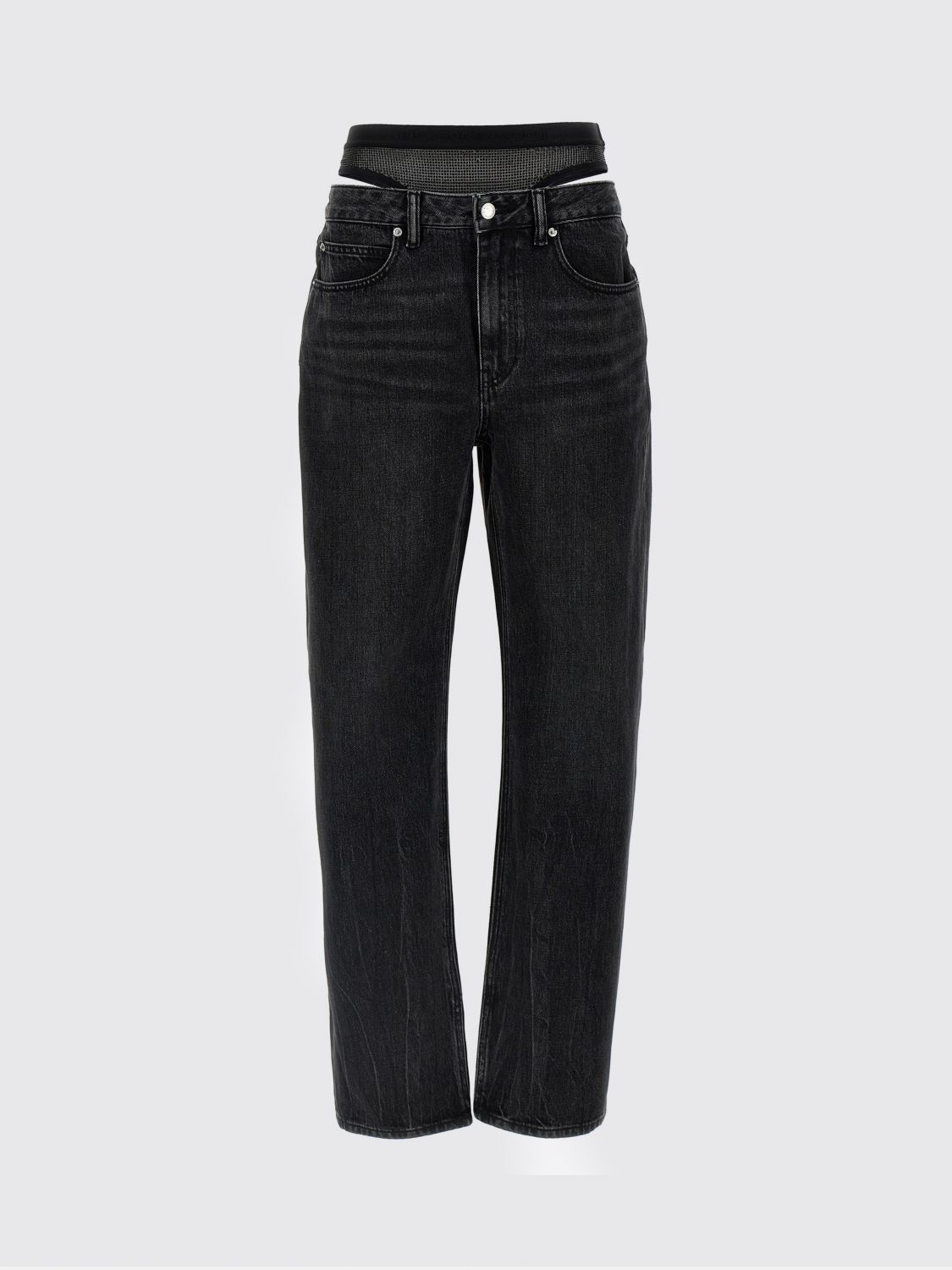Alexander Wang Jeans Denim X  Woman Color Black