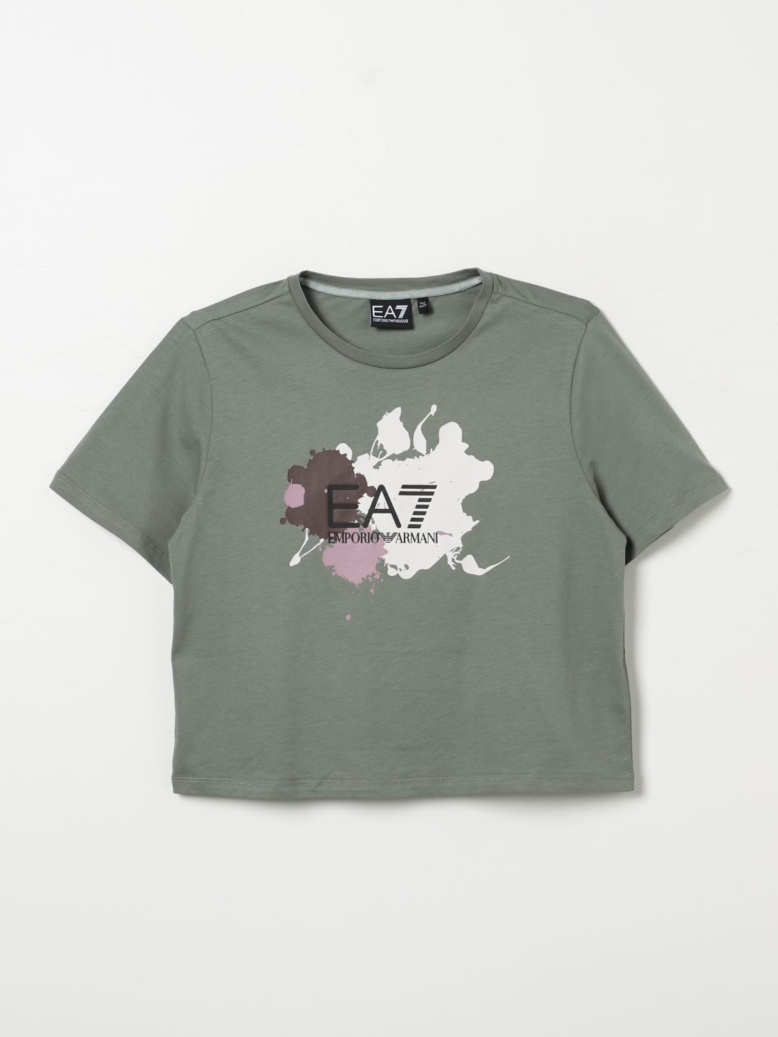 Ea7 T-shirt  Kids Color Green In Grün