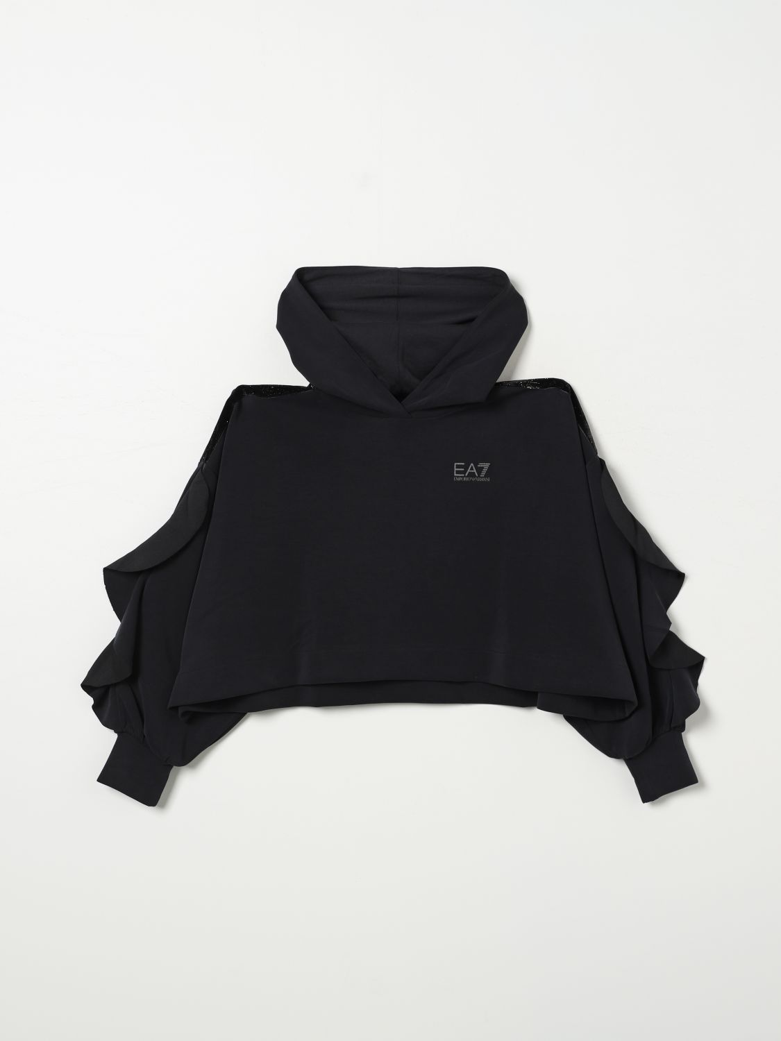 Ea7 Sweater  Kids Color Black In Schwarz