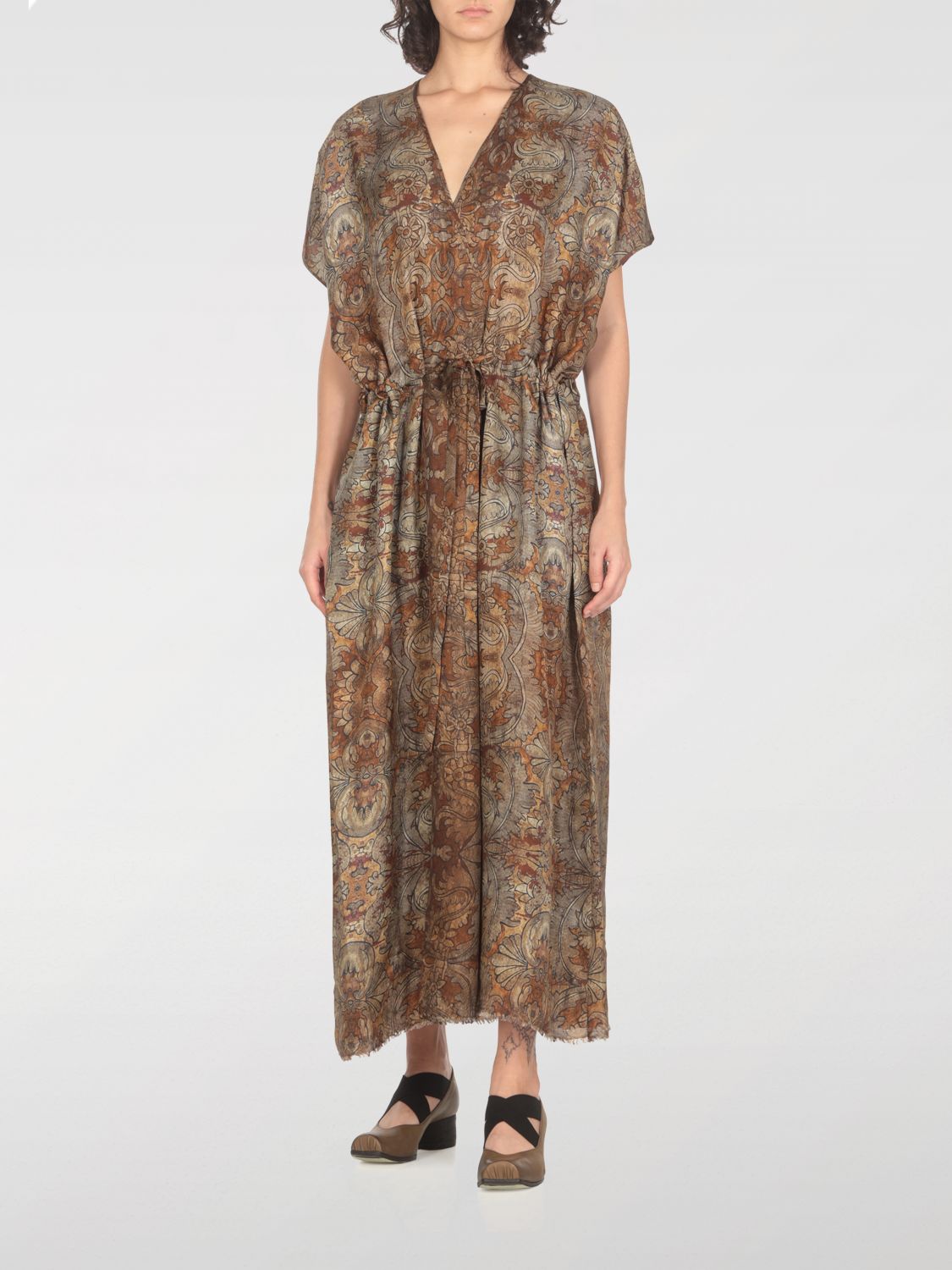 Uma Wang Dress  Woman Color Brown In Braun