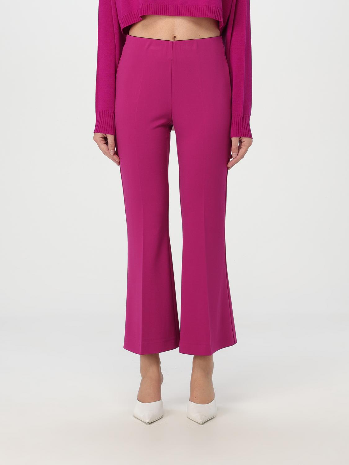 Liviana Conti Pants  Woman Color Fuchsia In 紫红色