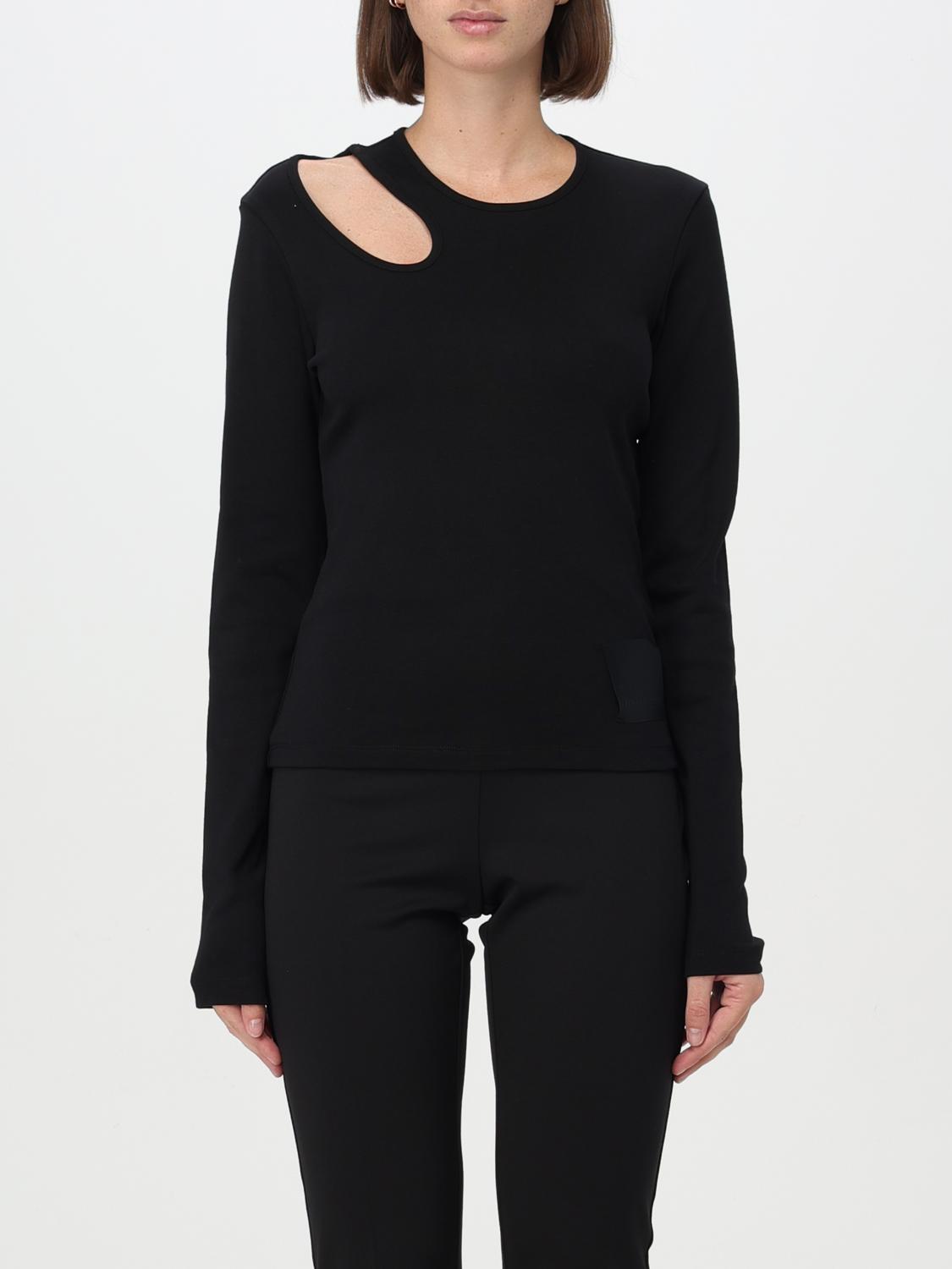 Liviana Conti T-shirt  Woman Color Black In 黑色