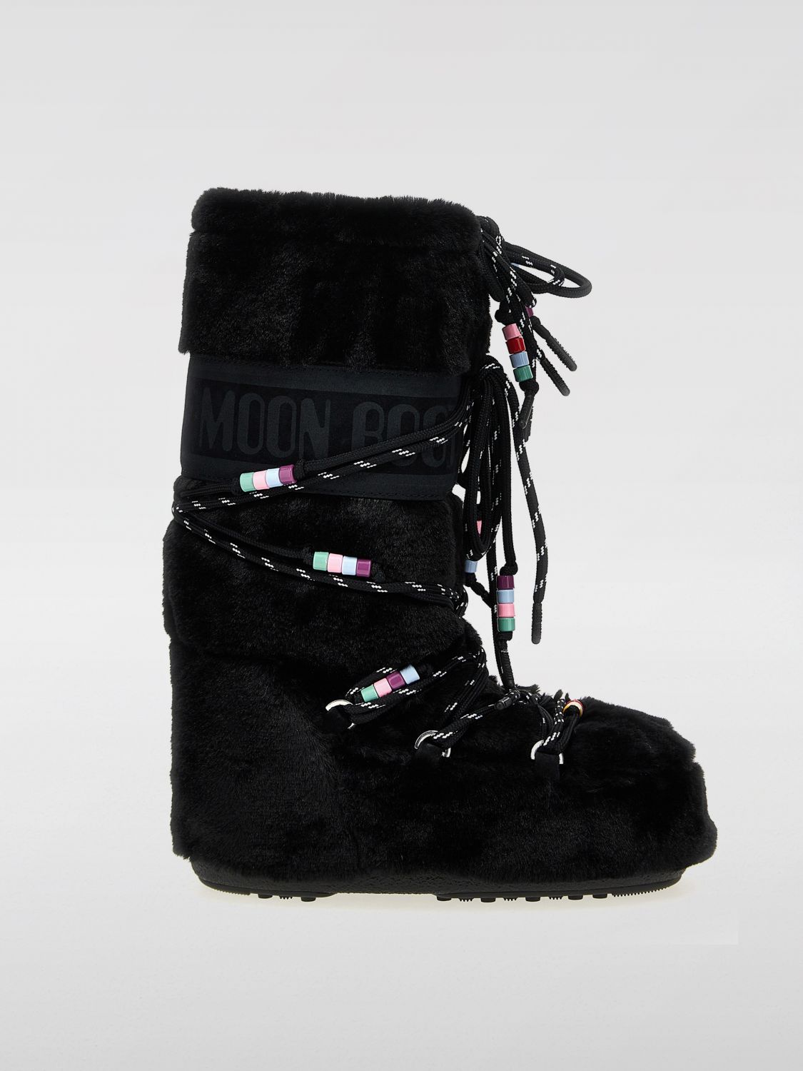 Moon Boot Stivale Icon In Pelliccia Sintetica