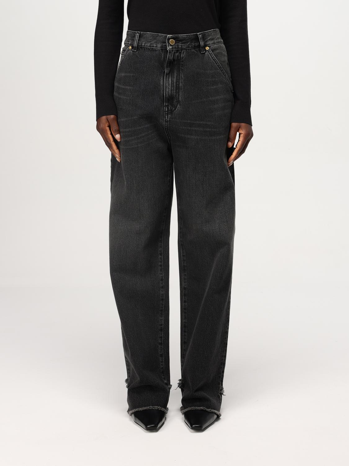 Shop Darkpark Jeans Woman Color Black In Schwarz