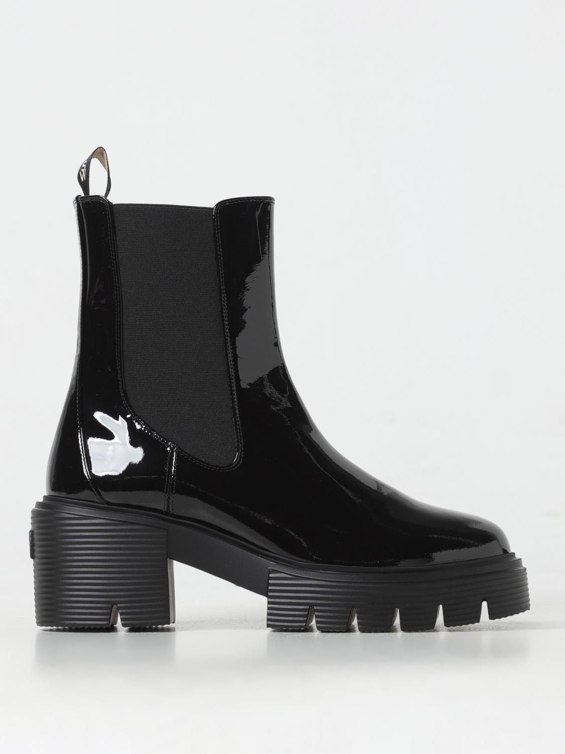 Stuart Weitzman Boots  Woman Color Black In 黑色