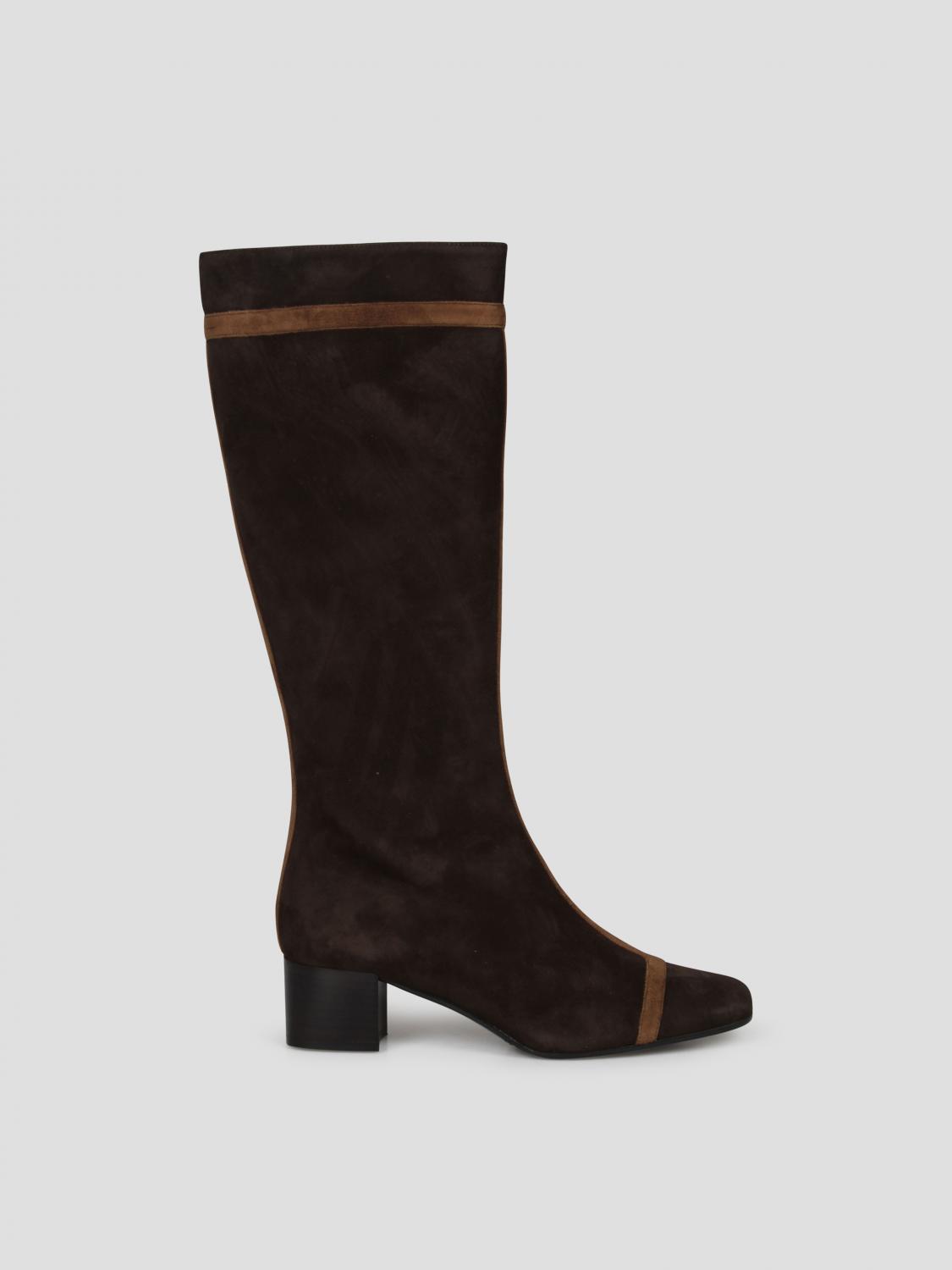 Shop Carel Paris Boots  Woman Color Brown In Braun