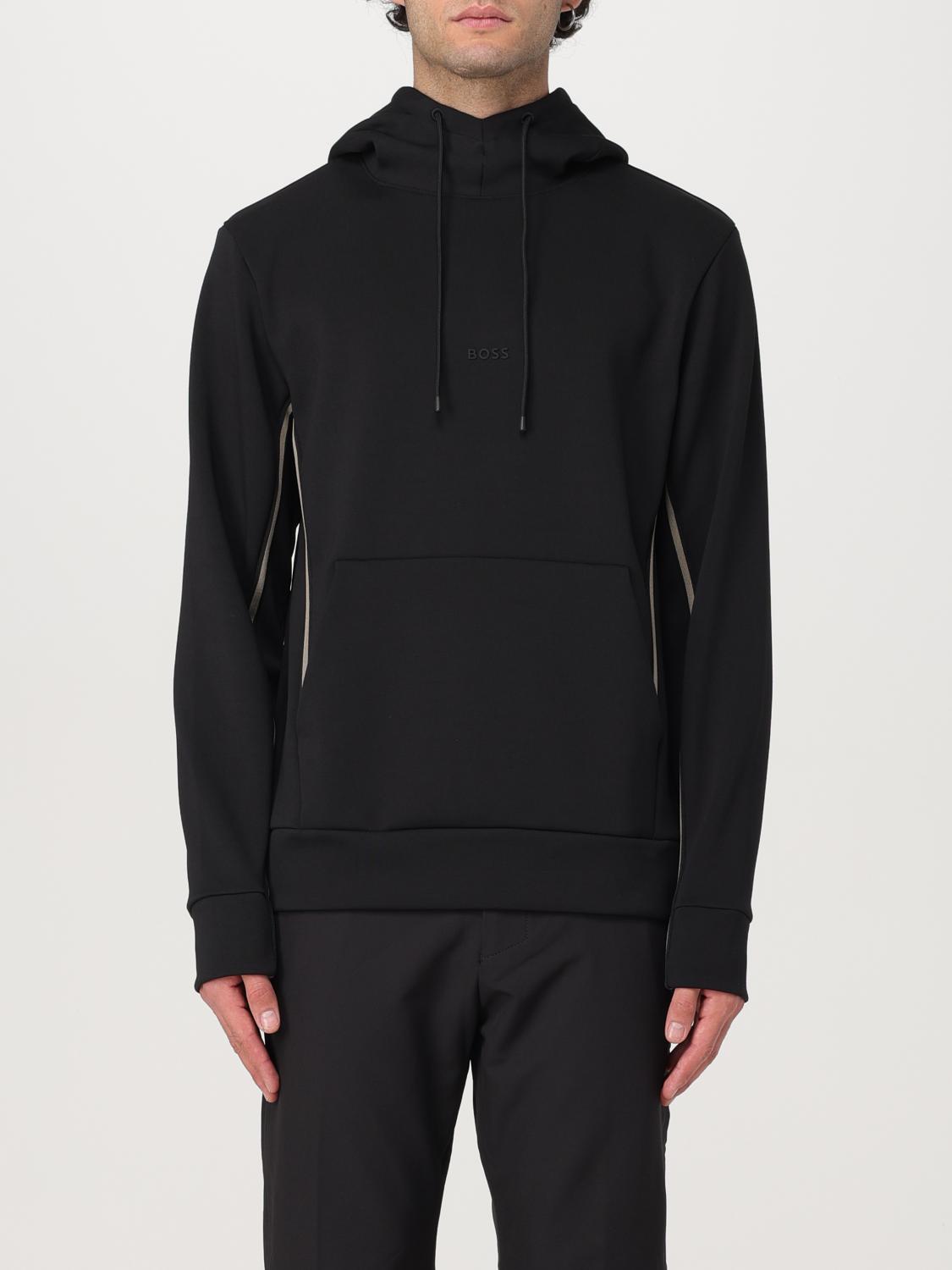 Shop Hugo Boss Sweatshirt Boss Men Color Black In Schwarz