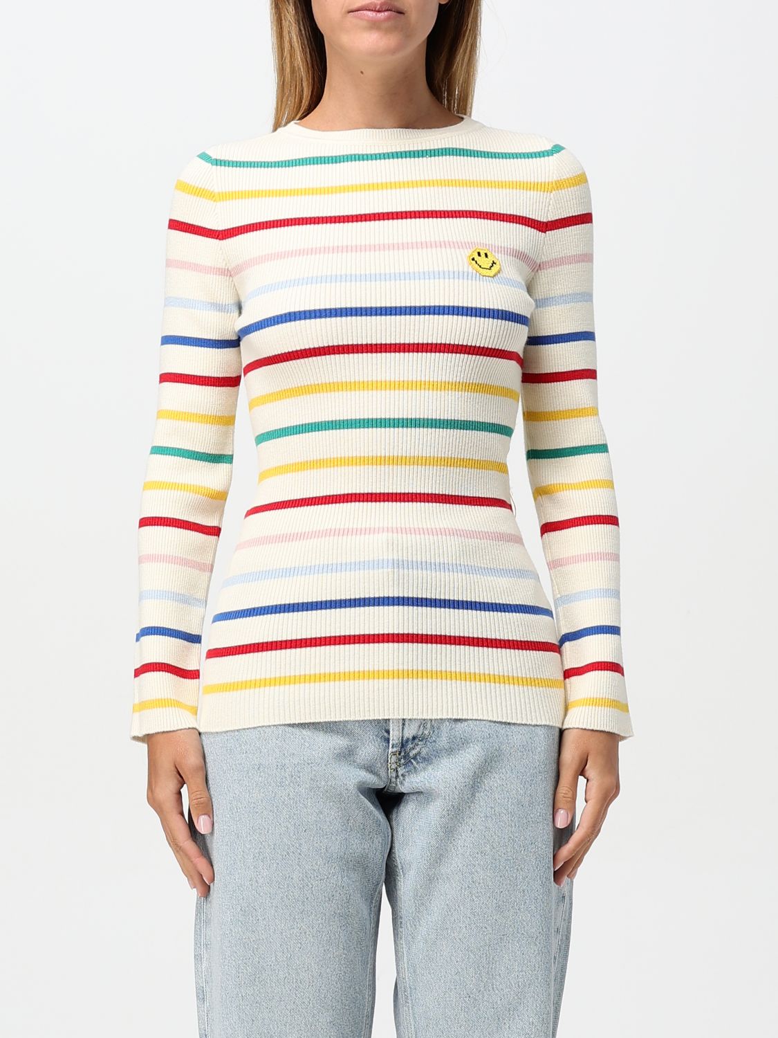 Shop Joshua Sanders Sweater  Woman Color Multicolor In Bunt