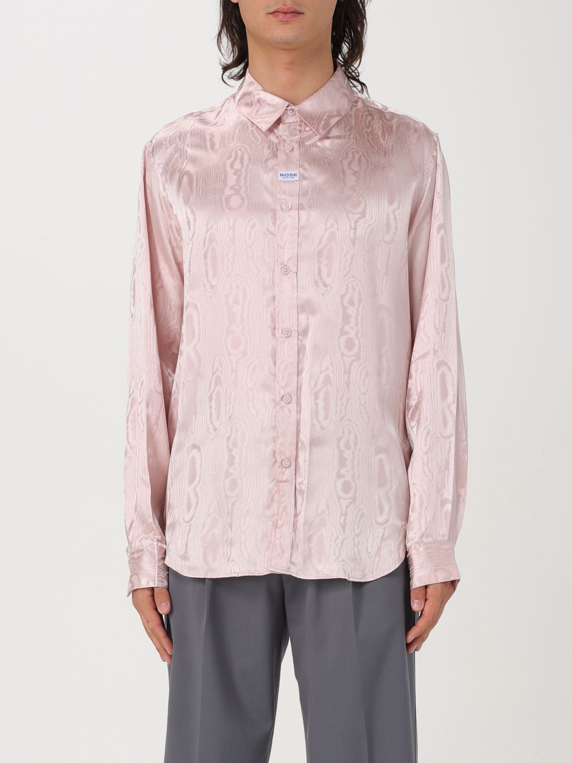 Shop Martine Rose Shirt  Men Color Pink