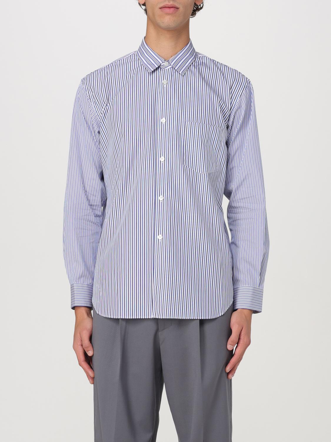 Shop Comme Des Garçons Shirt Comme Des Garcons Men Color Blue In Blau