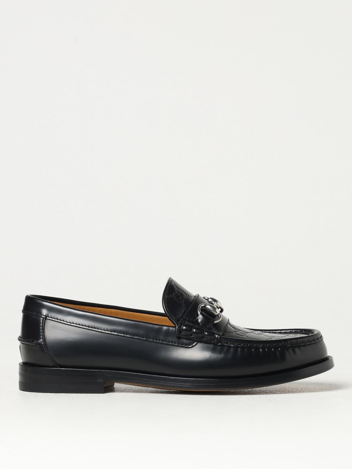 Loafers GUCCI Men color Black