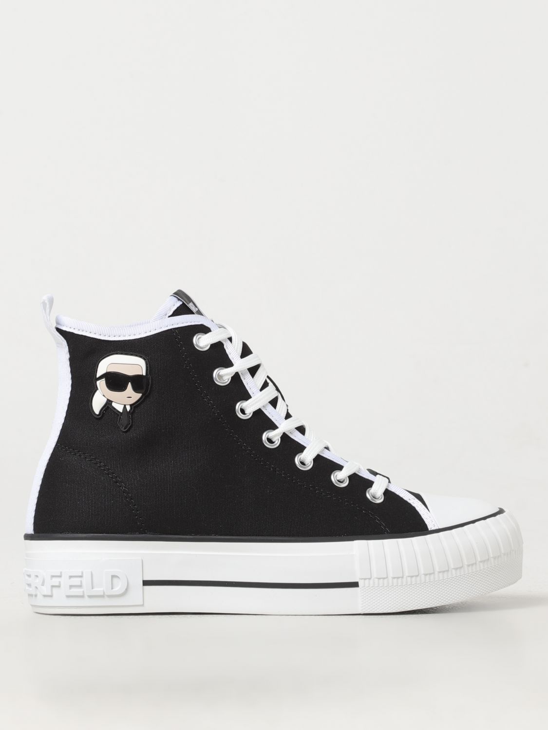 Karl Lagerfeld Sneakers  Woman Color Black In Schwarz