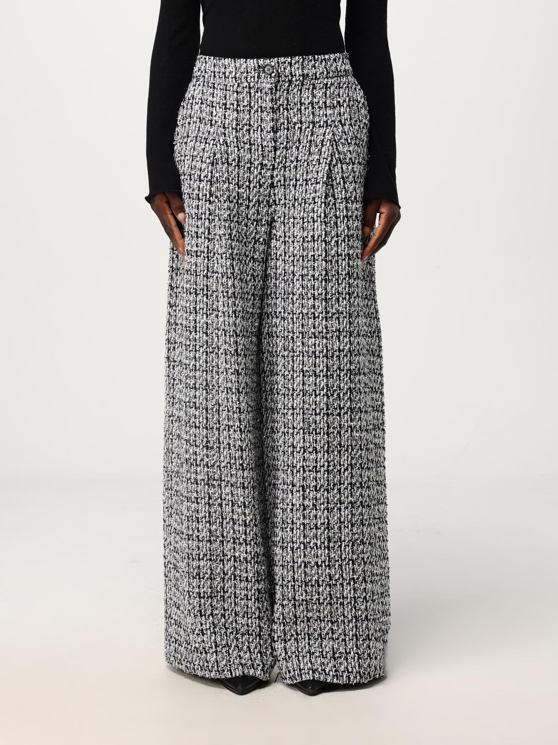 Shop Karl Lagerfeld Pants Woman Color Black In Schwarz