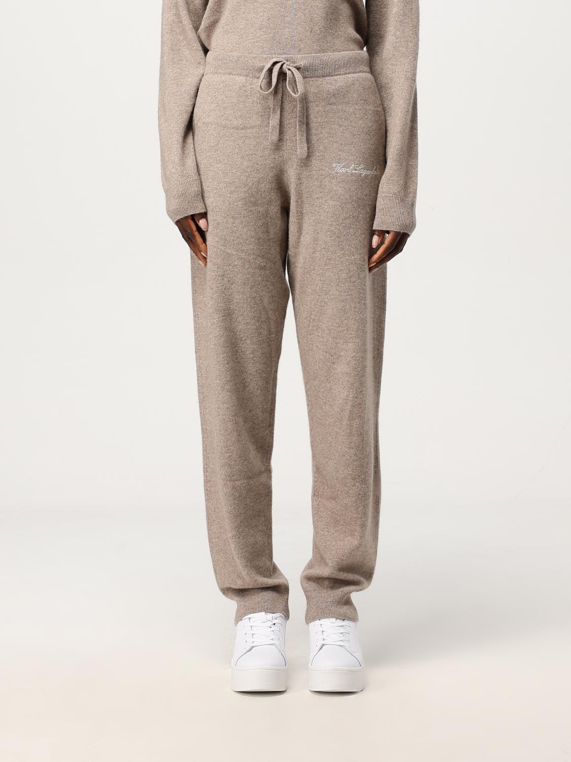Karl Lagerfeld Pants Woman Color Multicolor In Bunt