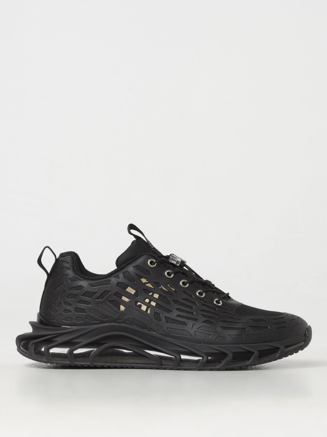 Shop Just Cavalli Sneakers  Men Color Black In Schwarz