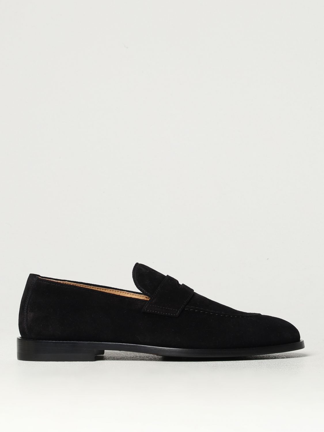 Shop Brunello Cucinelli Loafers  Men Color Black In Schwarz