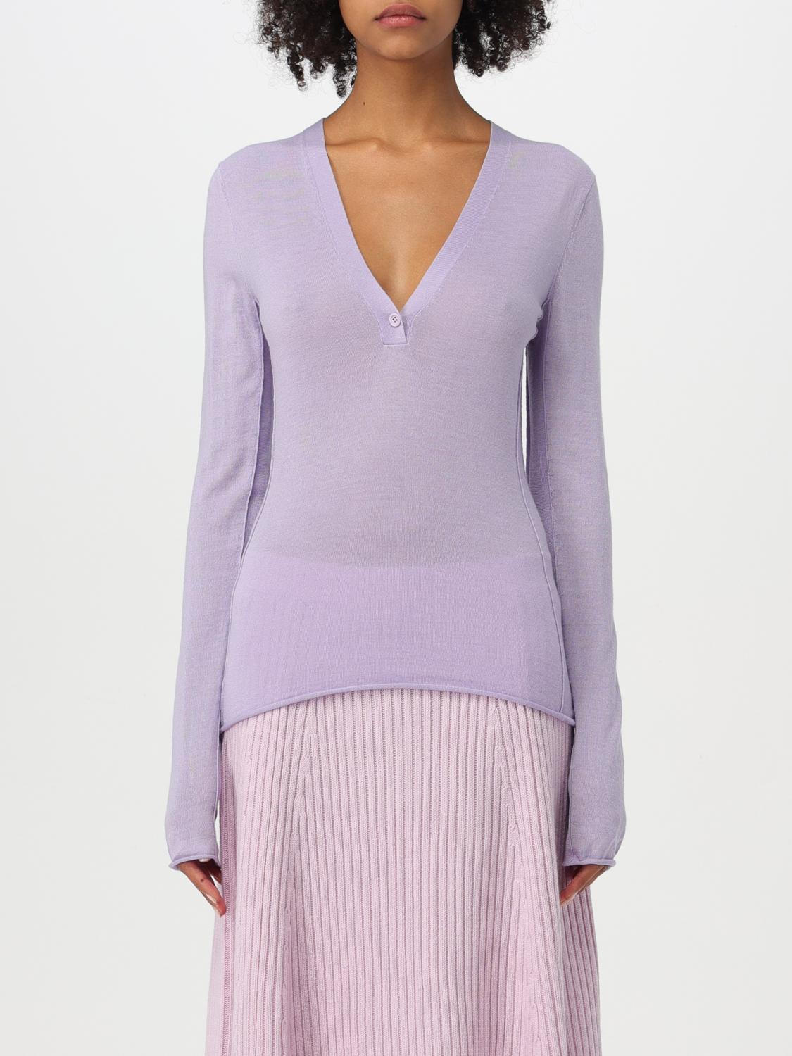 Shop Pinko Sweater  Woman Color Violet In Violett