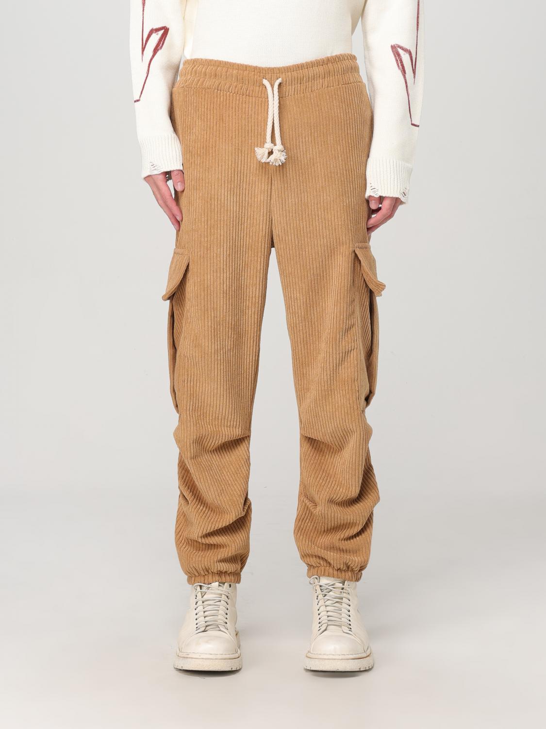 Disclaimer Pants  Men Color Camel