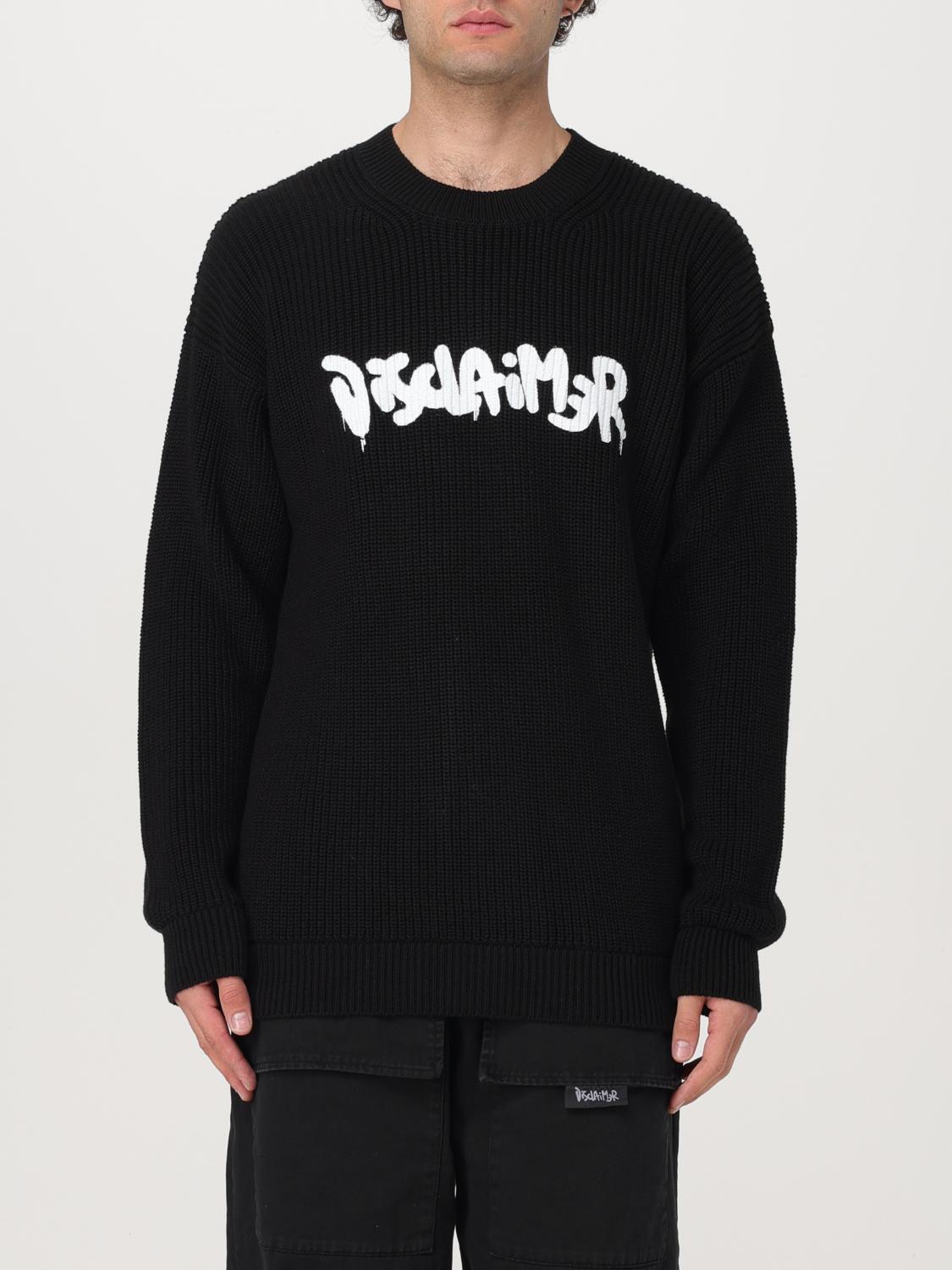 Disclaimer Sweater  Men Color Black In Schwarz