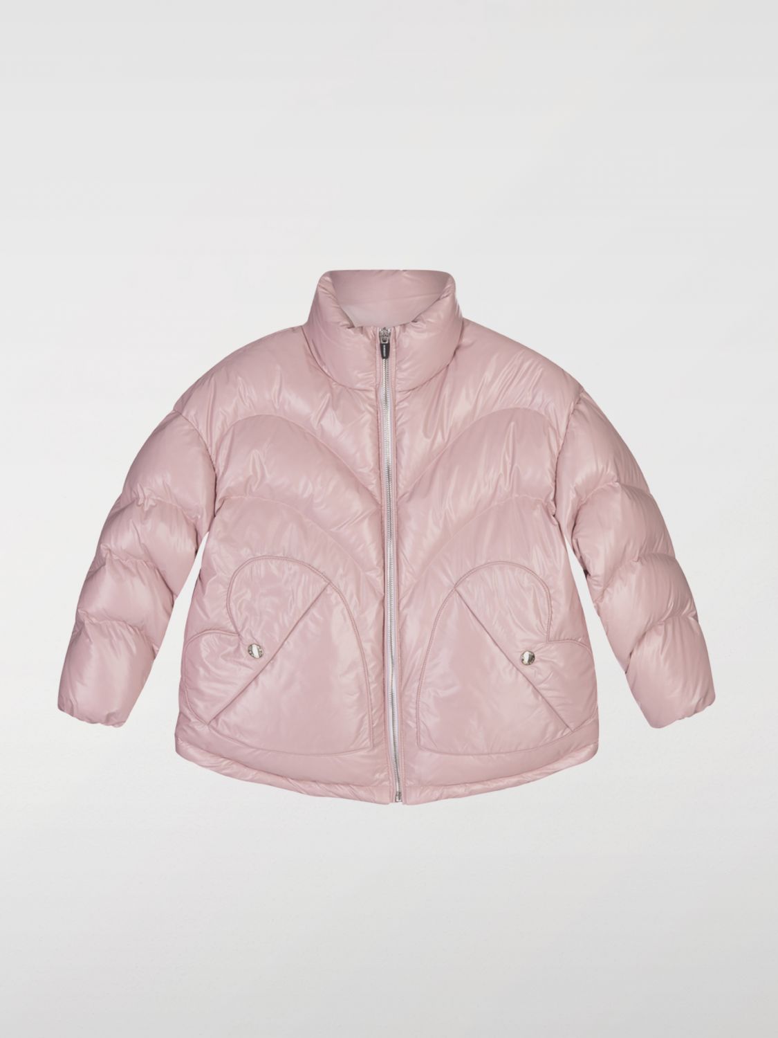 Shop Khrisjoy Coat  Kids Color Pink