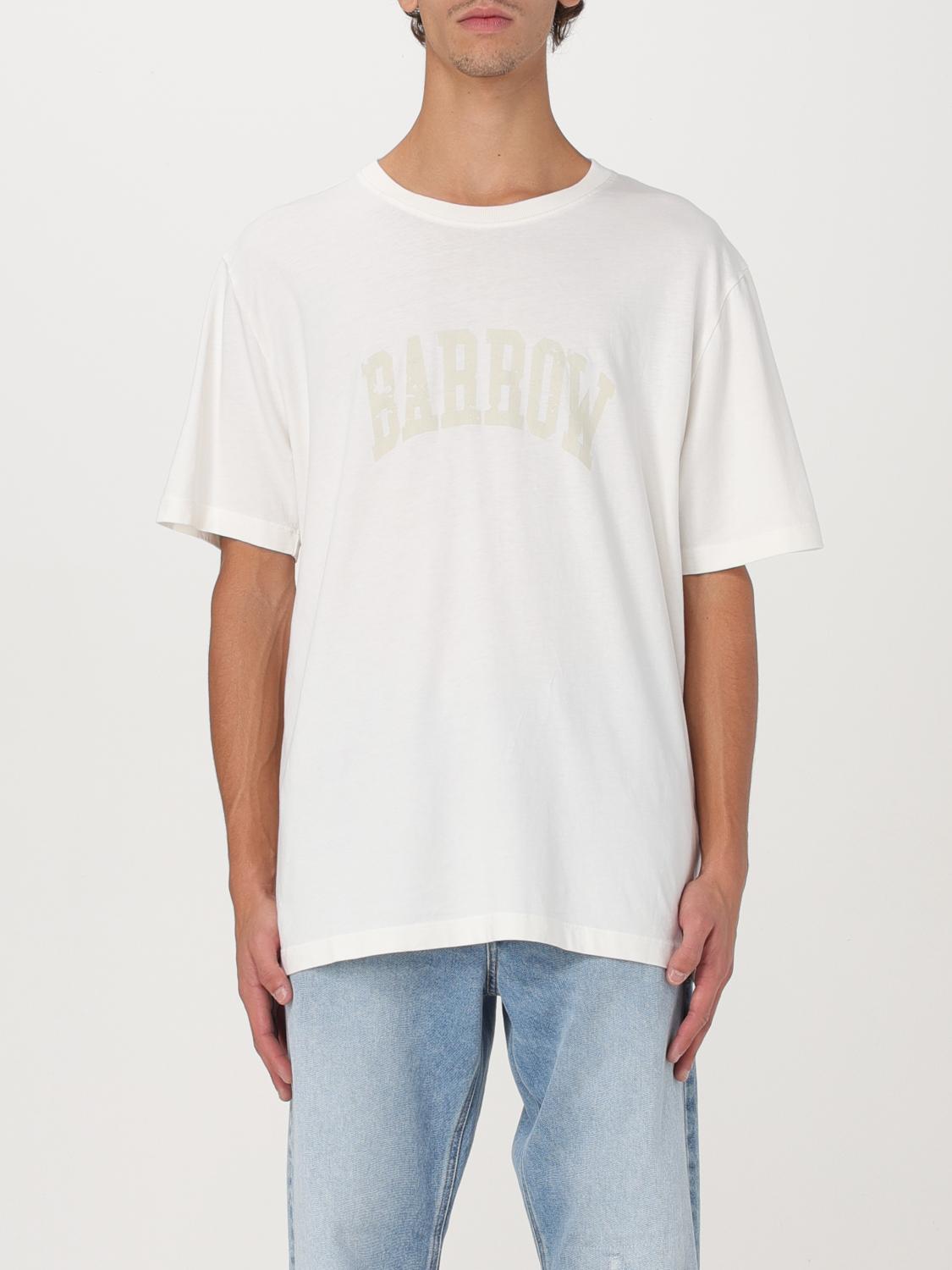 Barrow White College T-shirt In Weiss