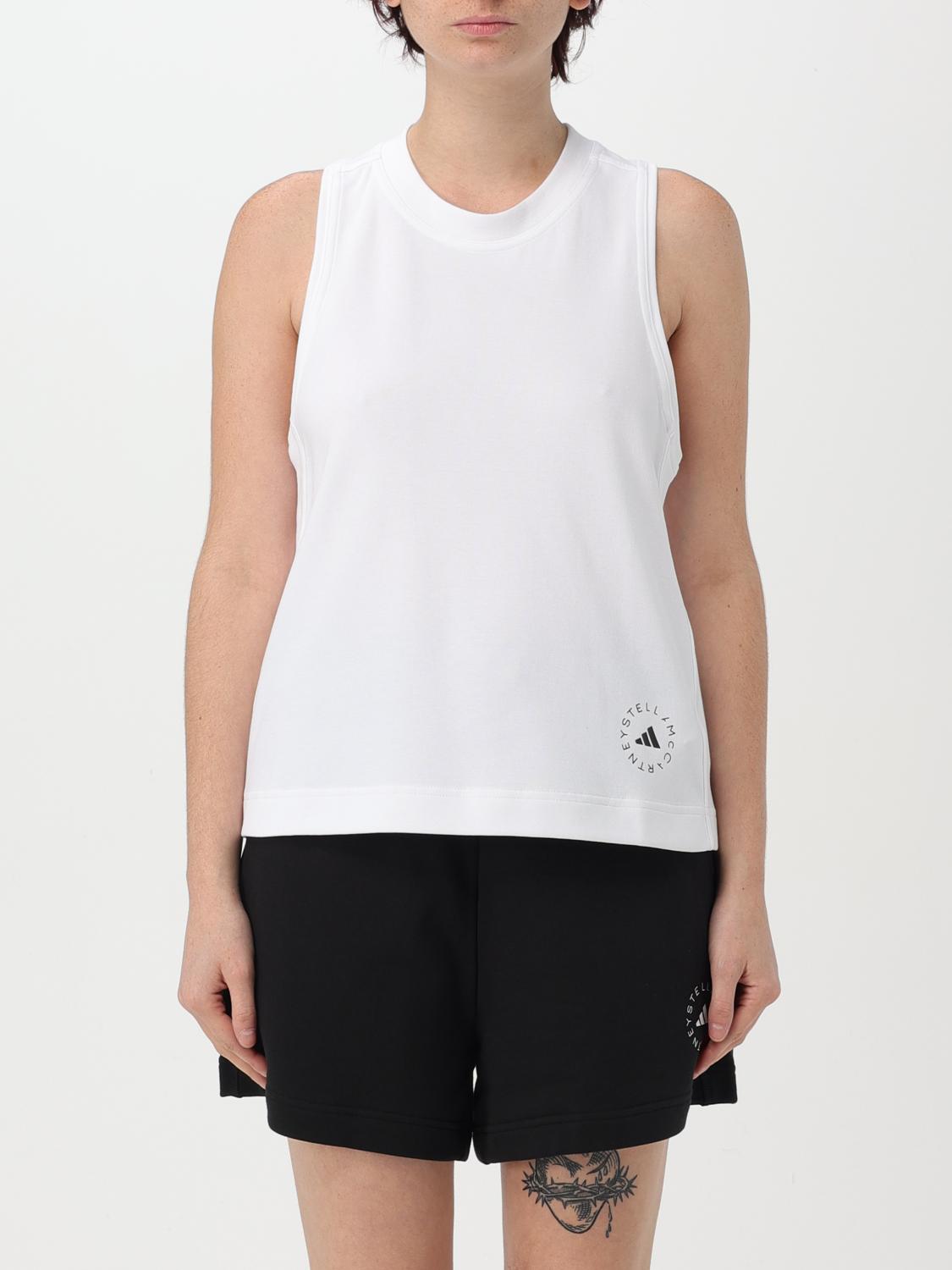 Adidas By Stella Mccartney Top  Woman Color White In Weiss