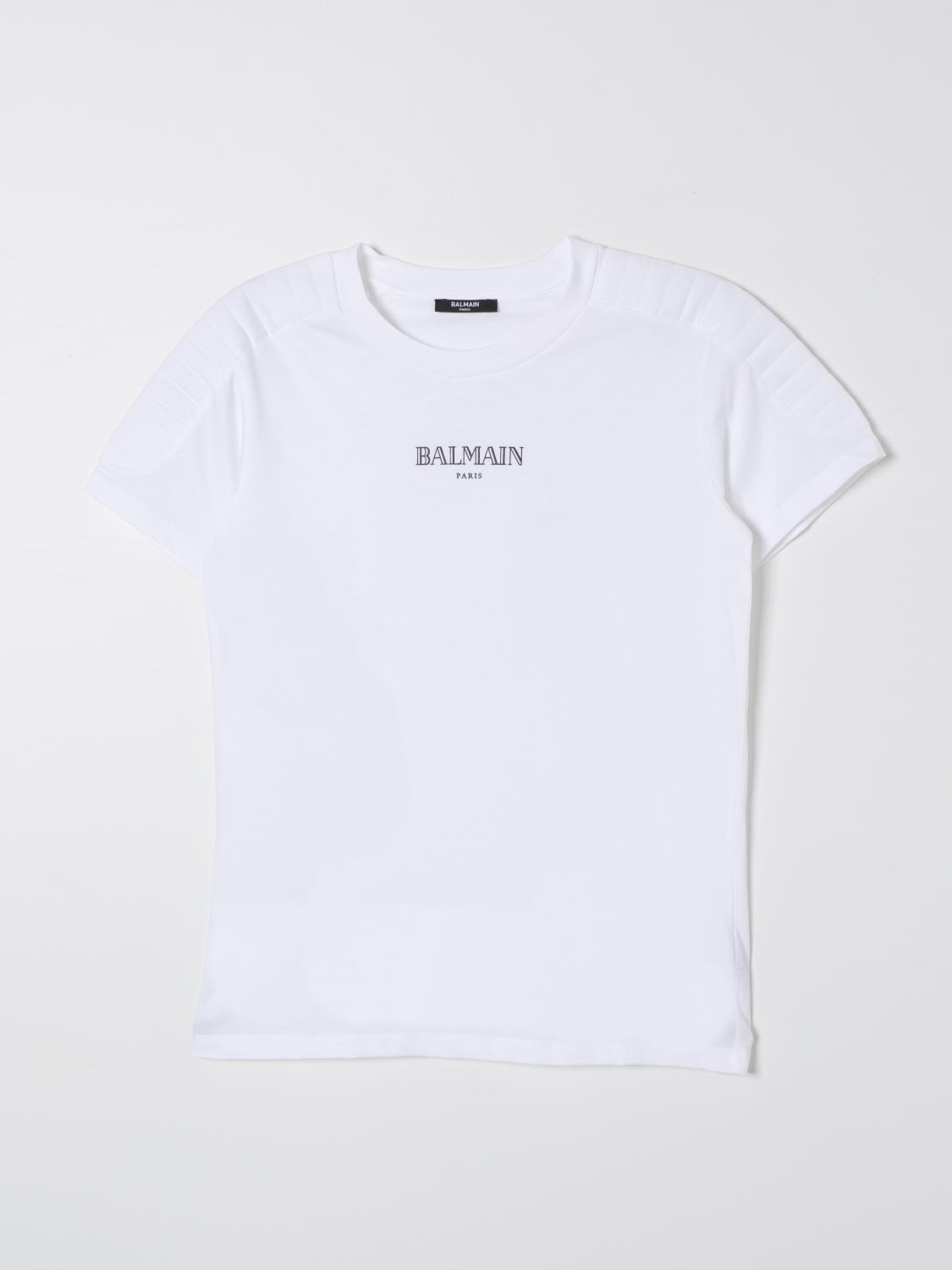 BALMAIN T-SHIRT BALMAIN KIDS COLOR WHITE G23839001