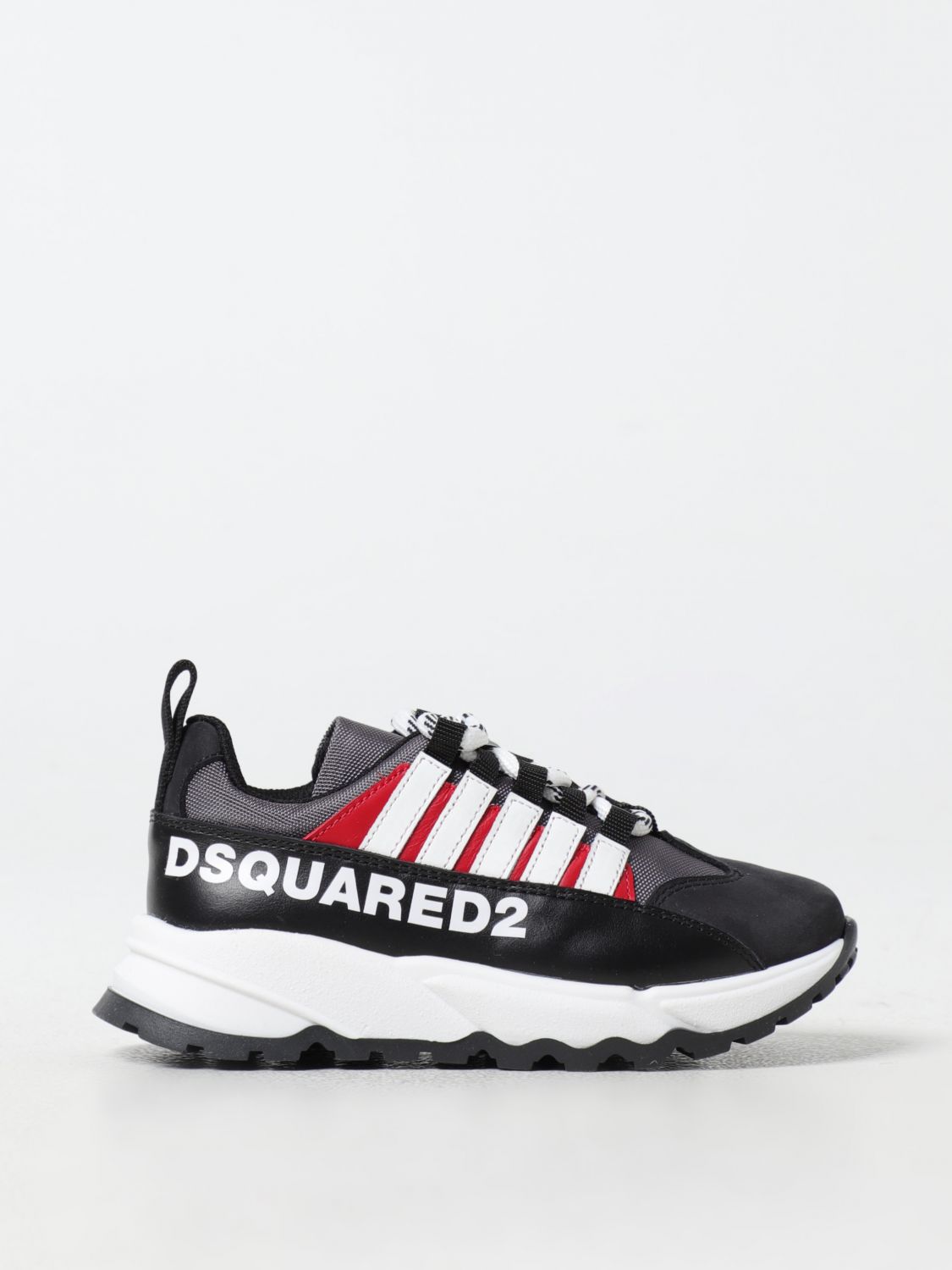 Shop Dsquared2 Sneakers  Kids Color Black In Schwarz