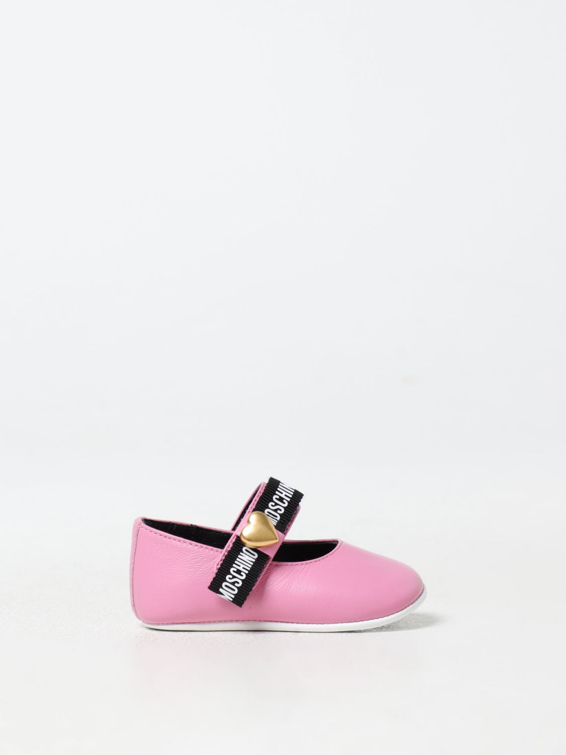 Shop Moschino Shoes  Kids Color Pink