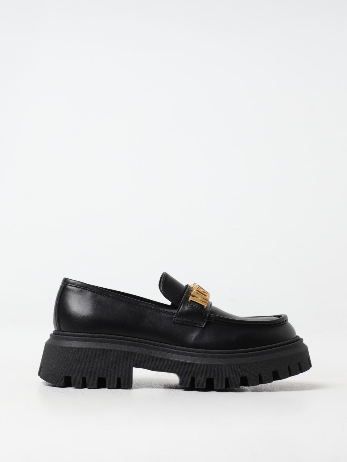 Shop Moschino Shoes  Kids Color Black In Schwarz