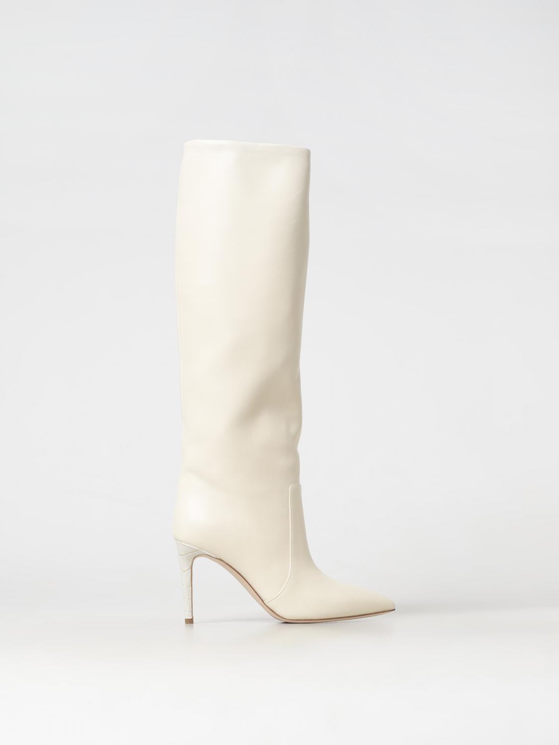 Paris Texas High Heels Boots In Weiss
