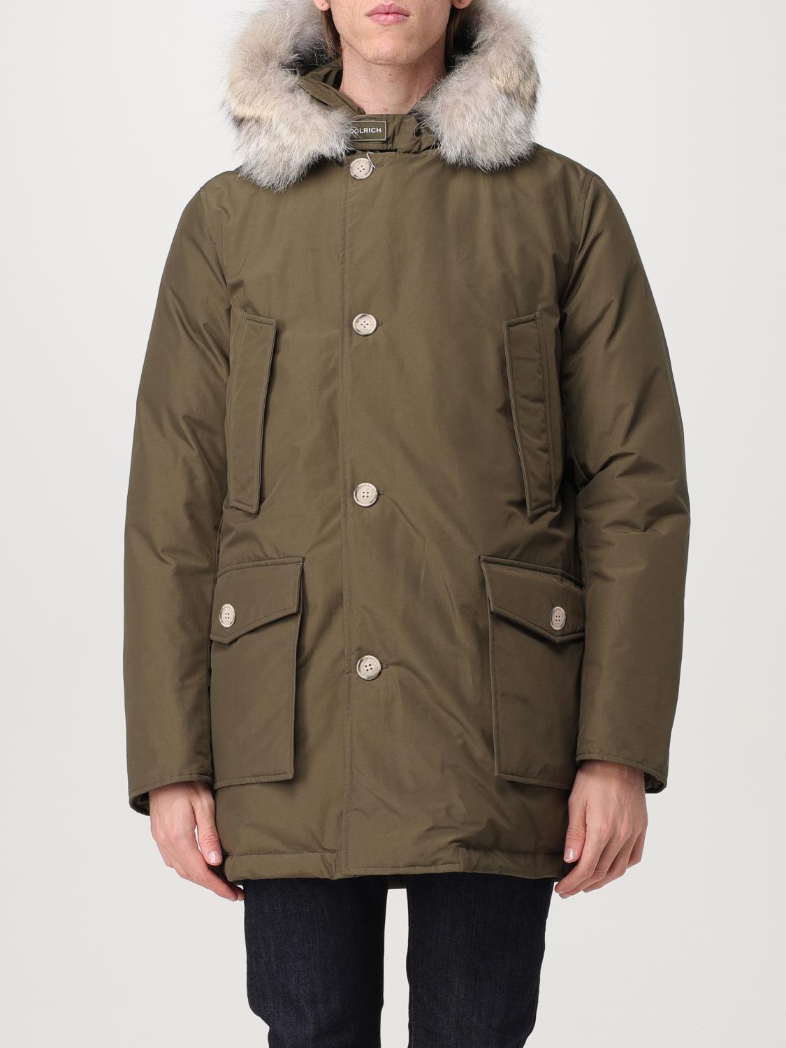 Woolrich Jacket Men Color Green In Grün