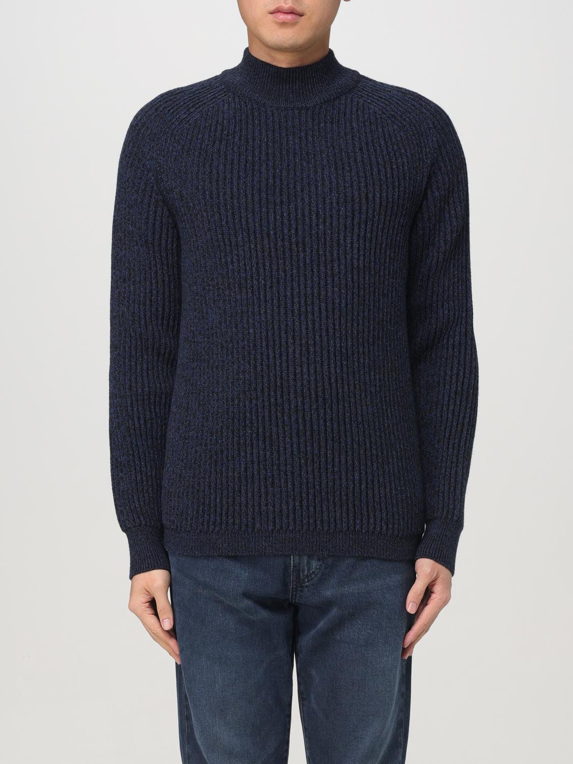 HUGO BOSS SWEATER BOSS MEN COLOR BLUE G24703009