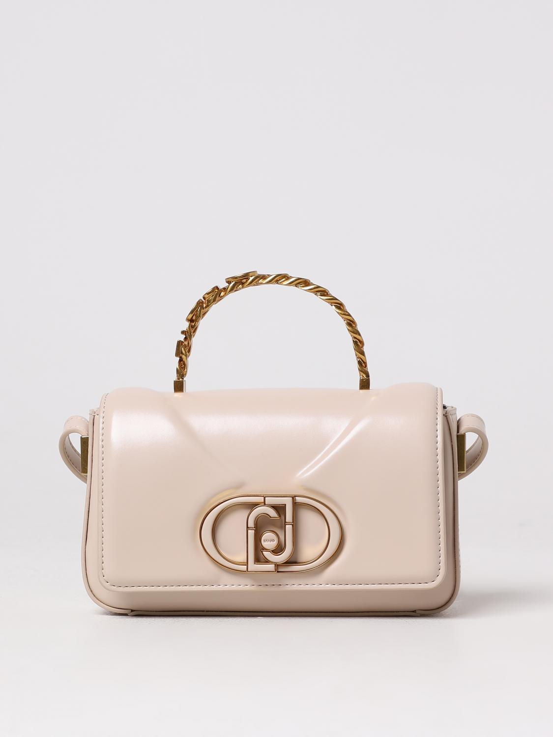 Liu •jo Deuzia Shoulder Bag In Beige