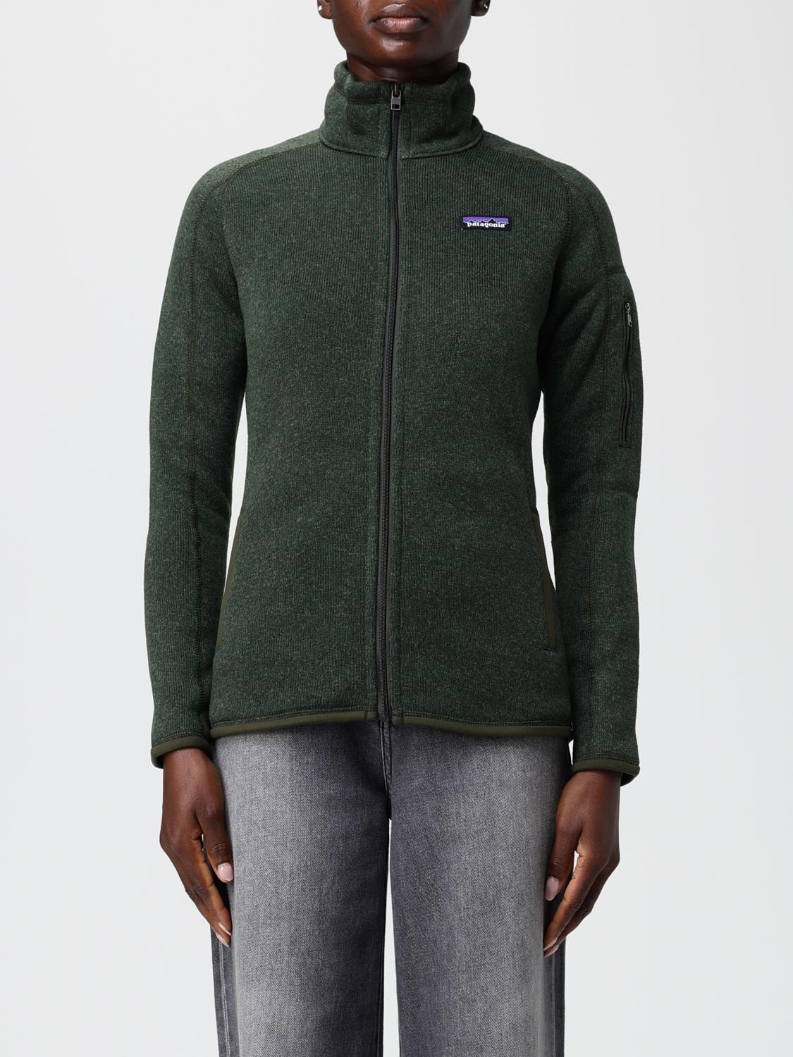 Patagonia Womens Better Sweater Jacket With Zipper In Green
