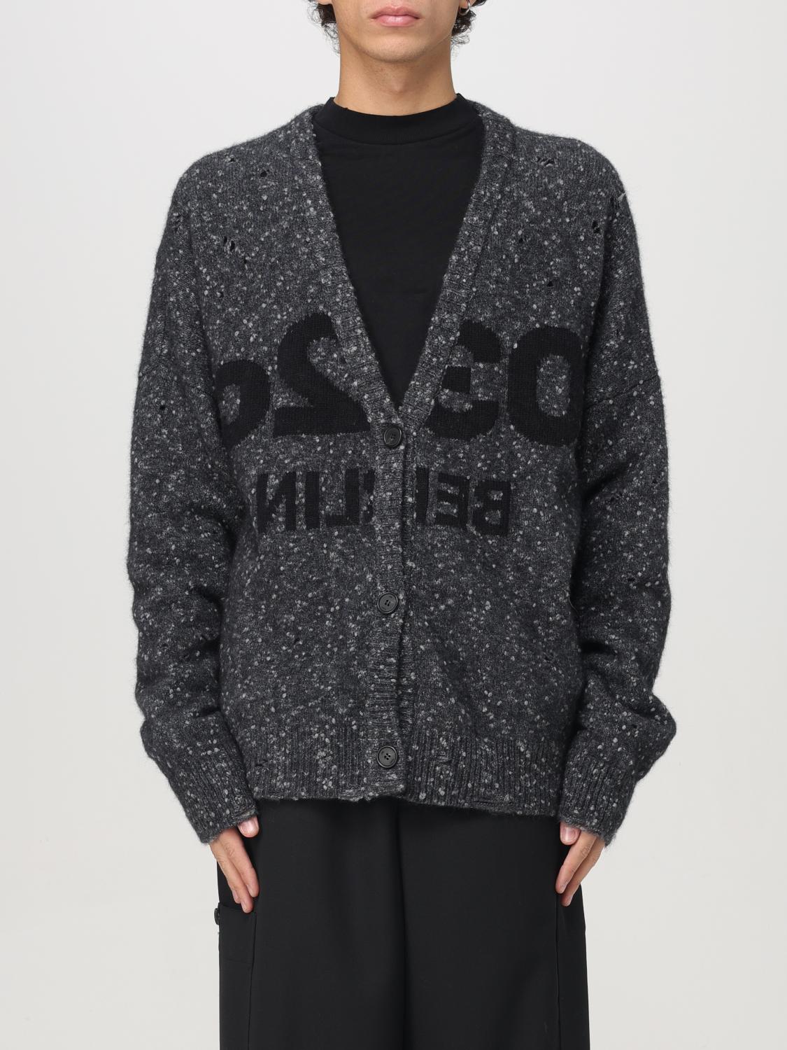 032c Gray Selfie Cardigan In Grey
