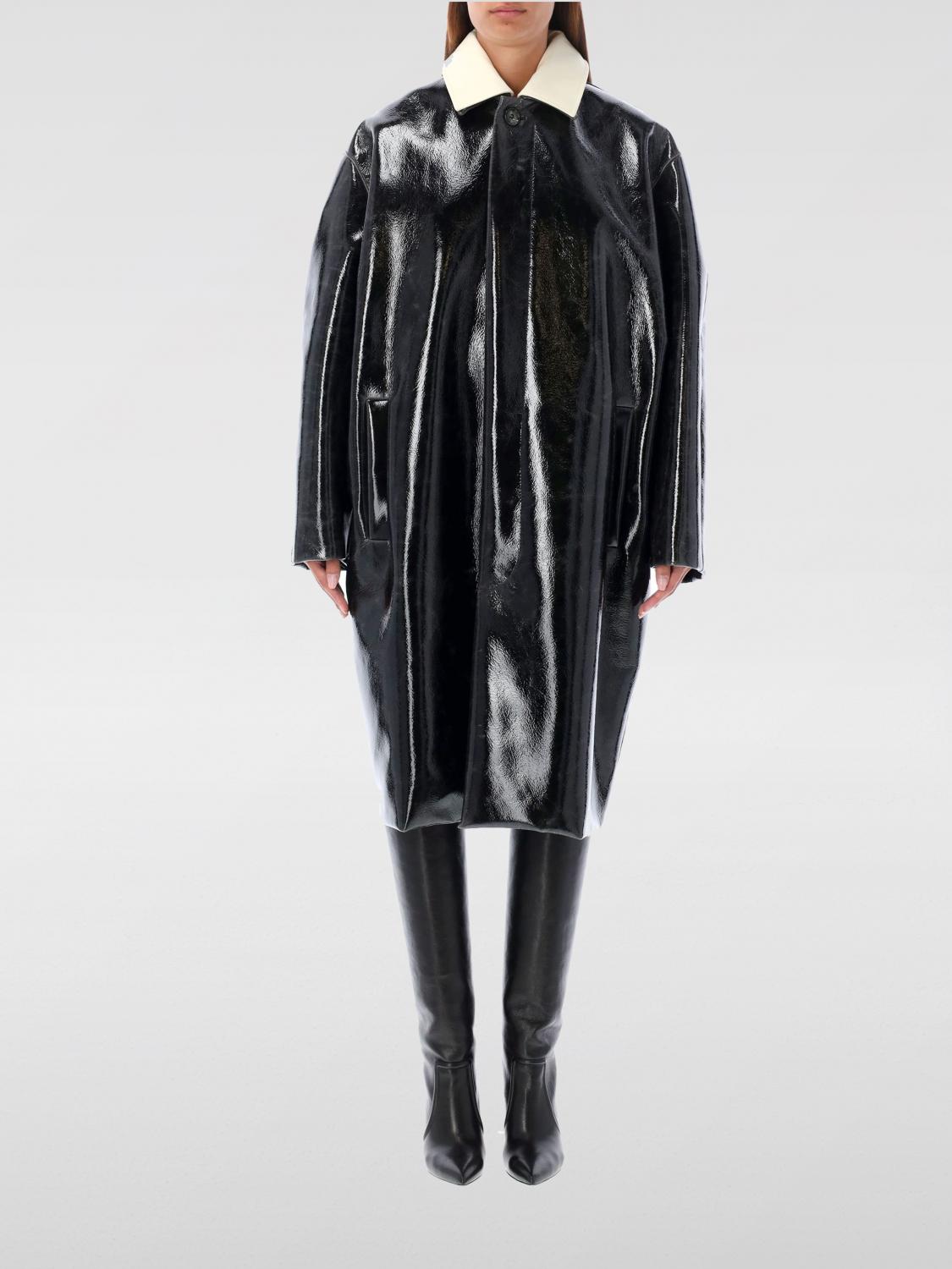 Shop Philosophy Di Lorenzo Serafini Coat  Woman Color Black In Schwarz