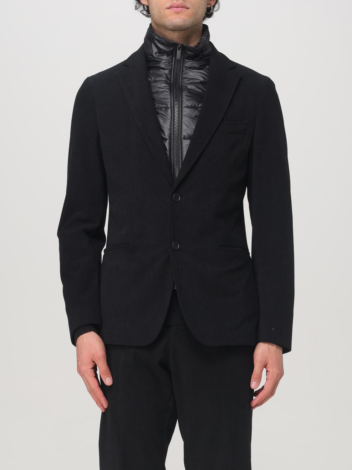 Shop Hugo Boss Jacket Boss Men Color Black In Schwarz