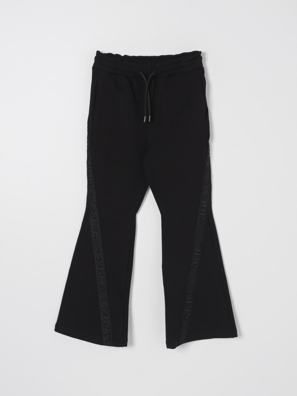 Pinko Pants Kids Color Black In Schwarz