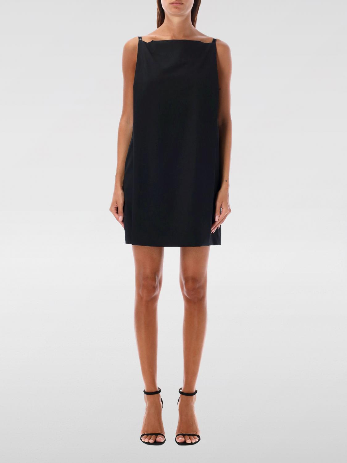 Shop Philosophy Di Lorenzo Serafini Dress Woman Color Black In Schwarz