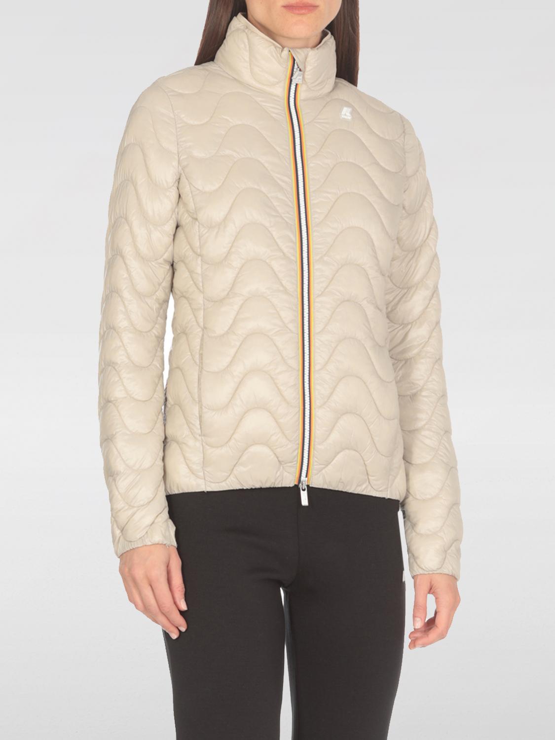 K-way Jacket  Woman Color Beige