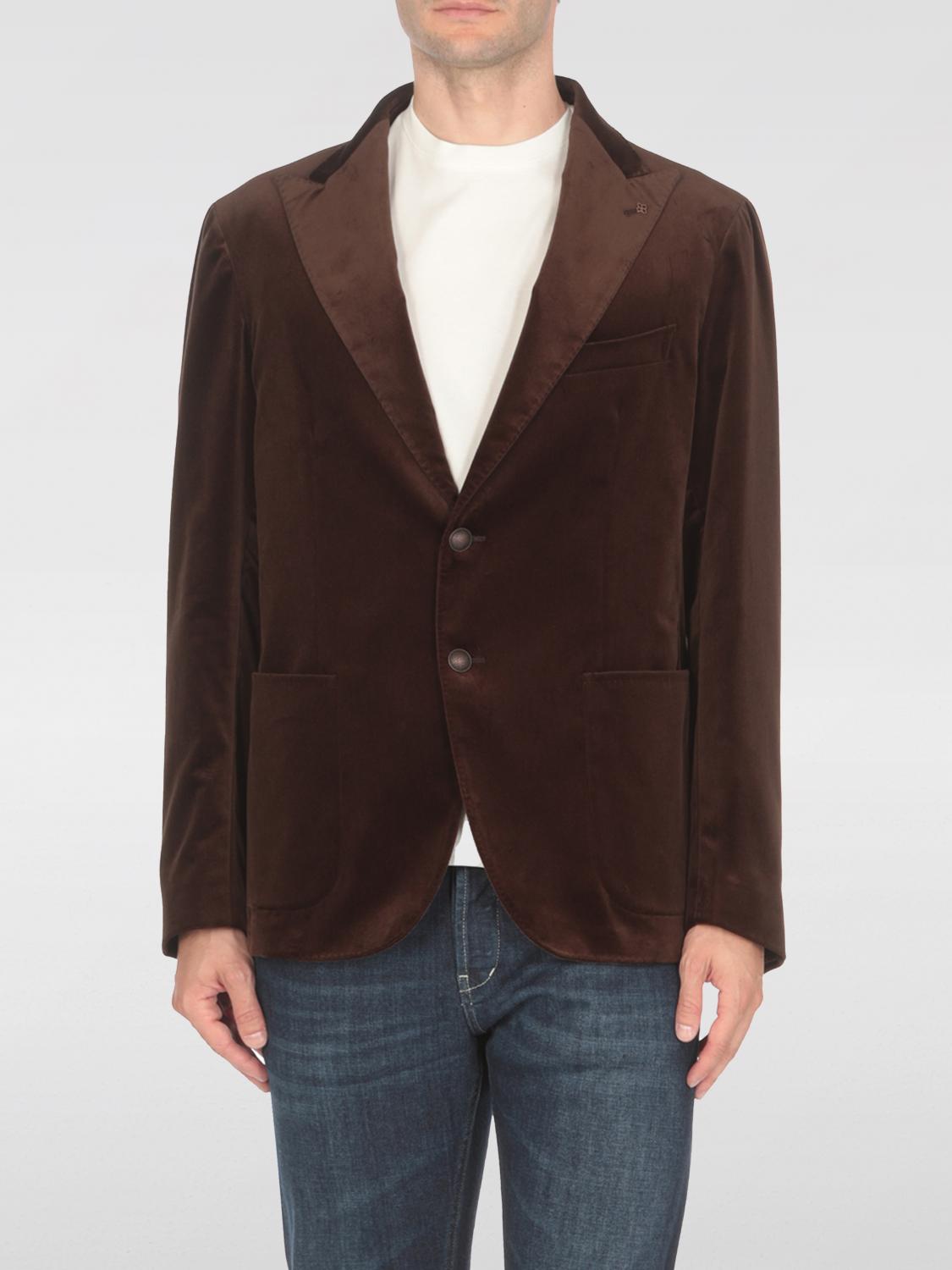 Tagliatore Jacket  Men Color Brown In Braun