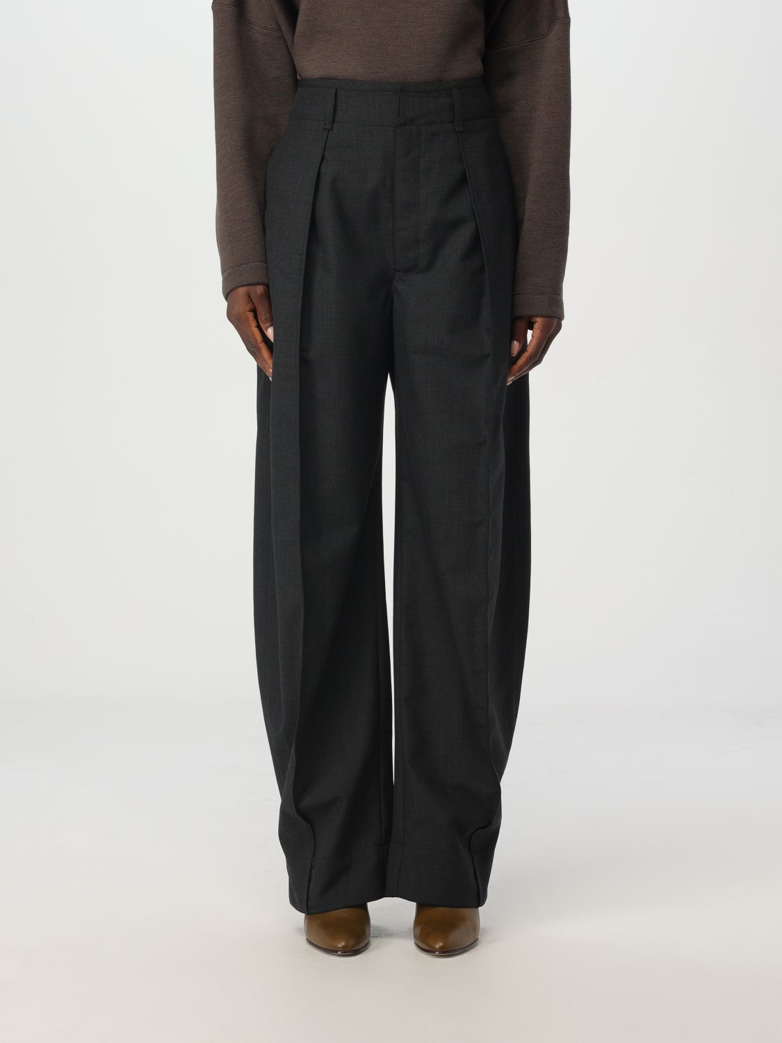 Lemaire Pants  Woman Color Grey In Gray